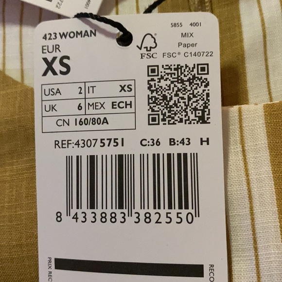 Striped Midi Dress - Picture 6 of 6